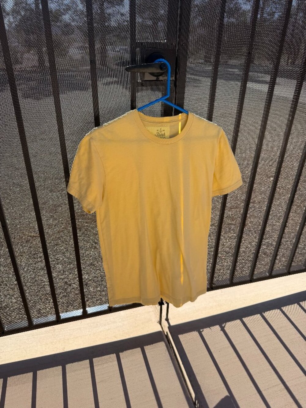 Fresh Clean Tees - Yellow Crew (Medium)
